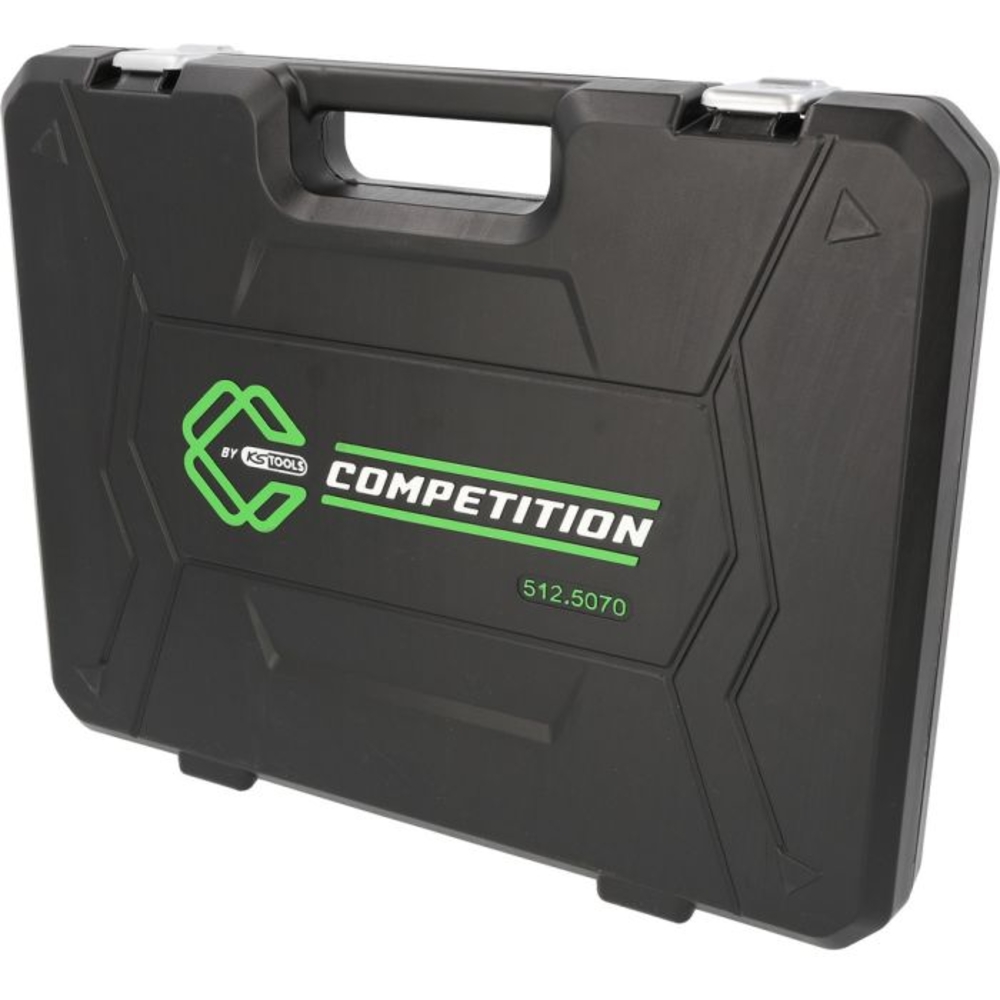 Jeu de tarauds et filières TiN COMPETITION 110 pcs - KS TOOLS - 512.5070