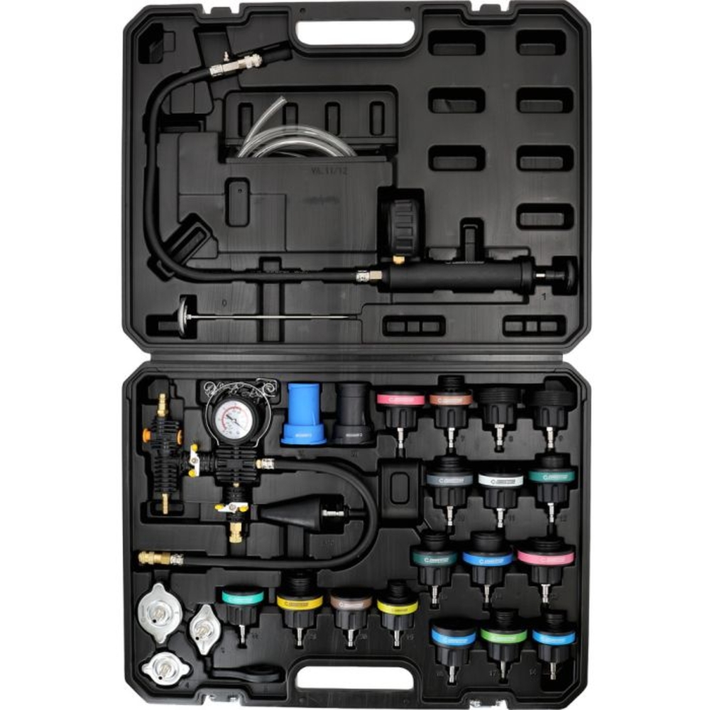 Kit de diagnostic du système de refroidissement COMPETITION 27 pcs - KS TOOLS - 512.5085