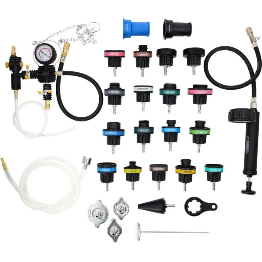 Kit de diagnostic du système de refroidissement COMPETITION 27 pcs - KS TOOLS - 512.5085