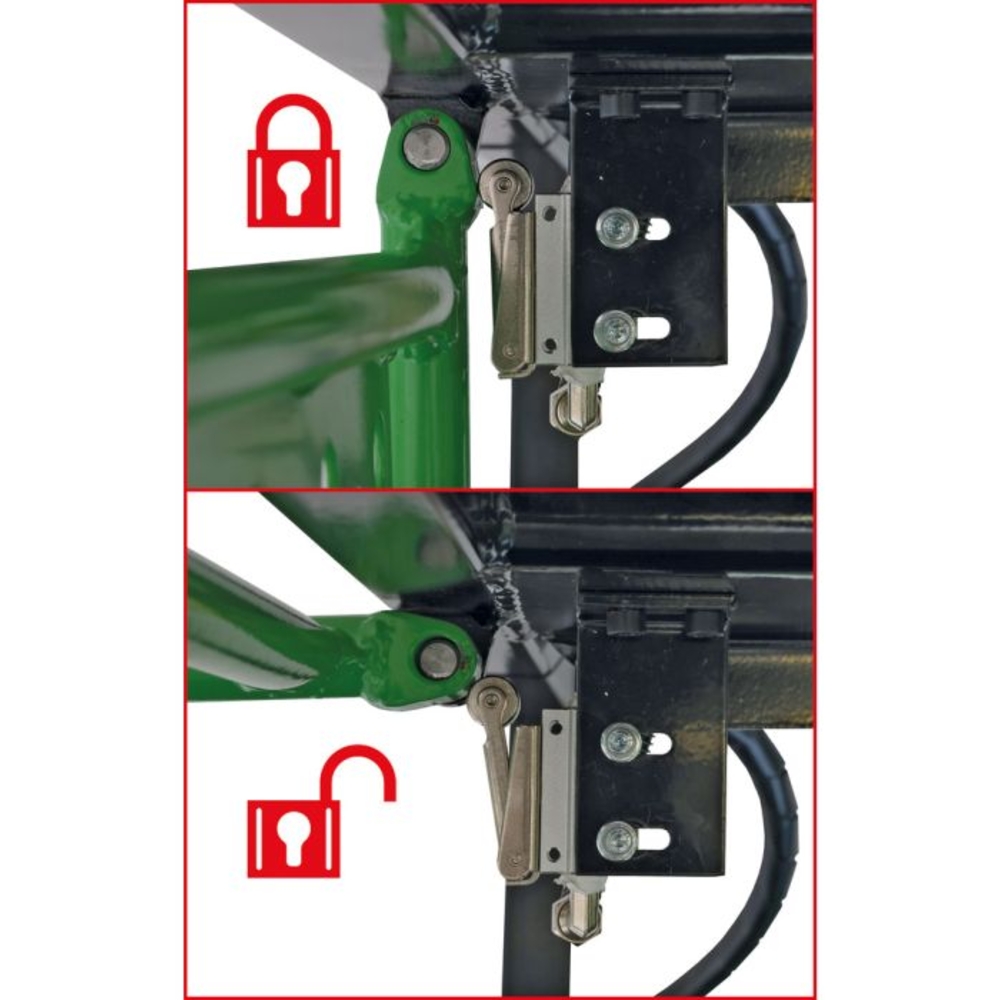 Station fixe de compression de ressort d'amortisseur COMPETITION max 10 bar - KS TOOLS - 512.5150