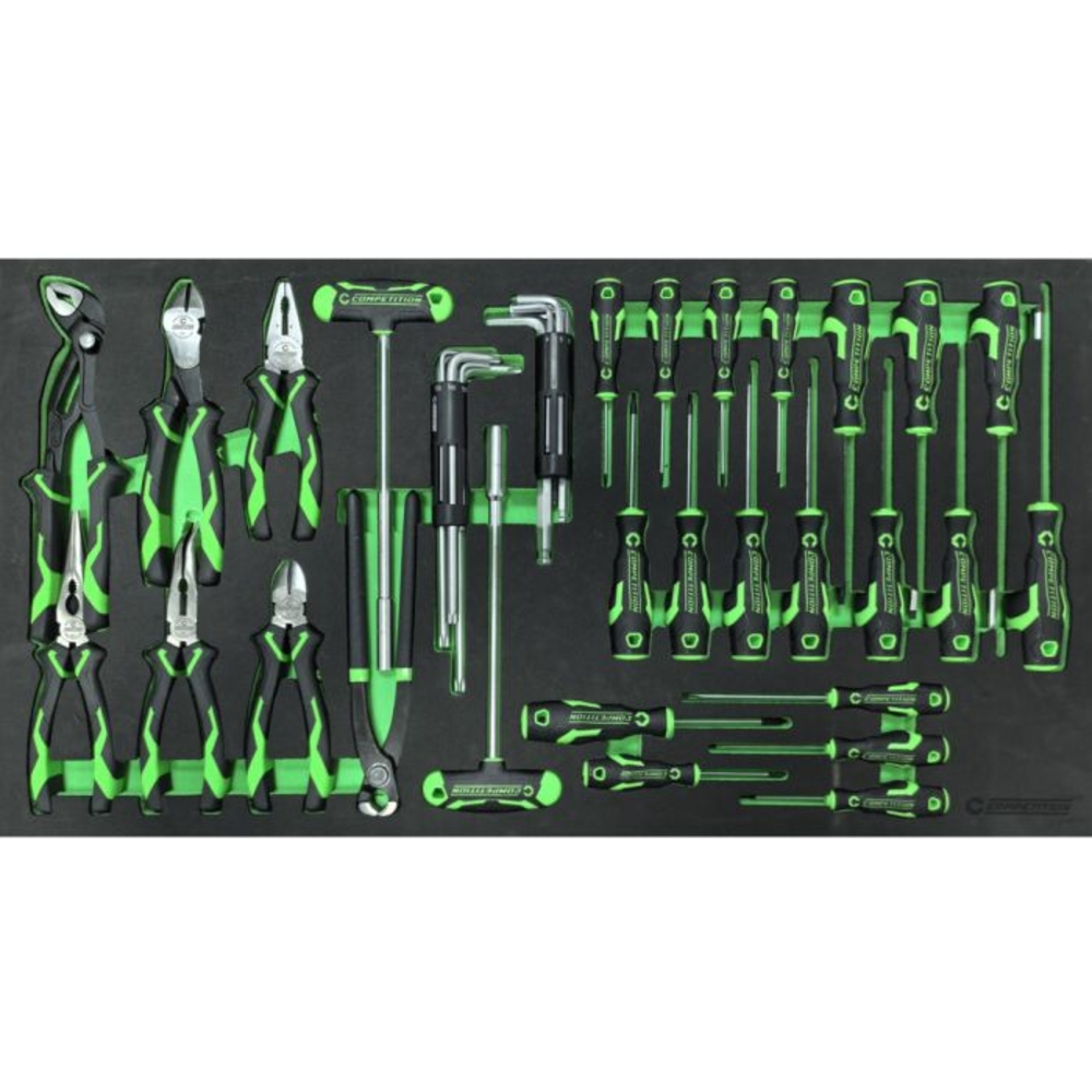 Servante d'atelier COMPETITION avec 8 tiroirs et 434 outils premium - KS TOOLS - 512.5434