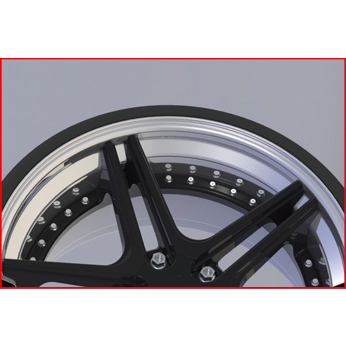 Jeu de douilles tournevis OZ pour jantes aluminium 3 pièces KS TOOLS - 515.1039