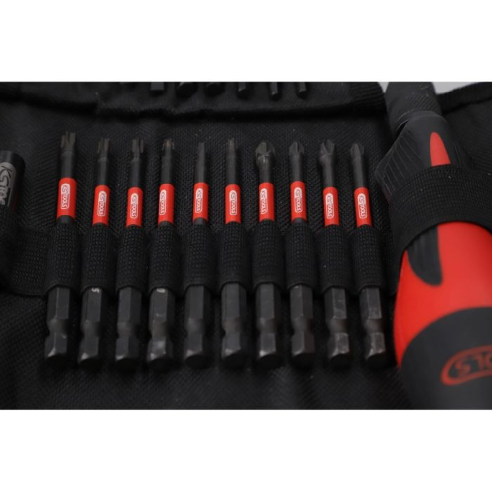 Trousse d'embouts de vissage à chocs 1/4