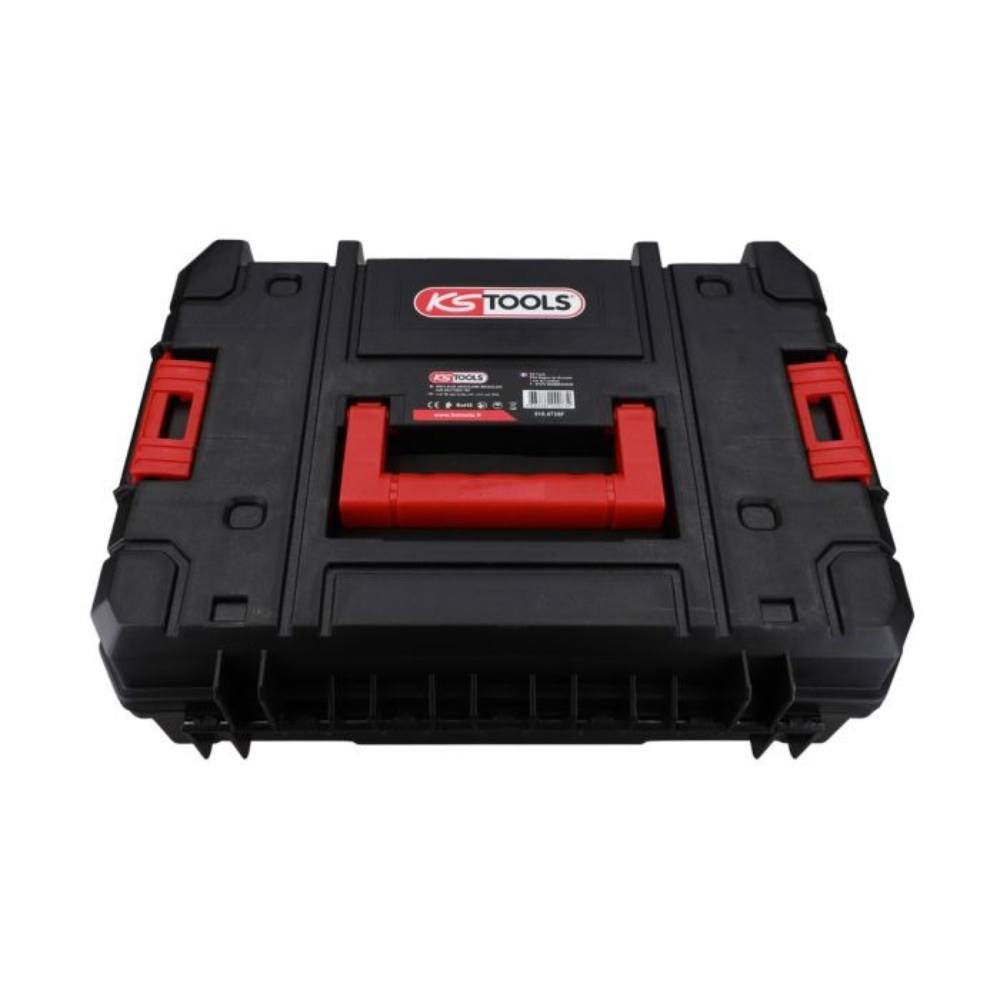 Coffret meuleuse angulaire brushless 18V - 2 batteries et chargeur KS TOOLS - 515.4735F