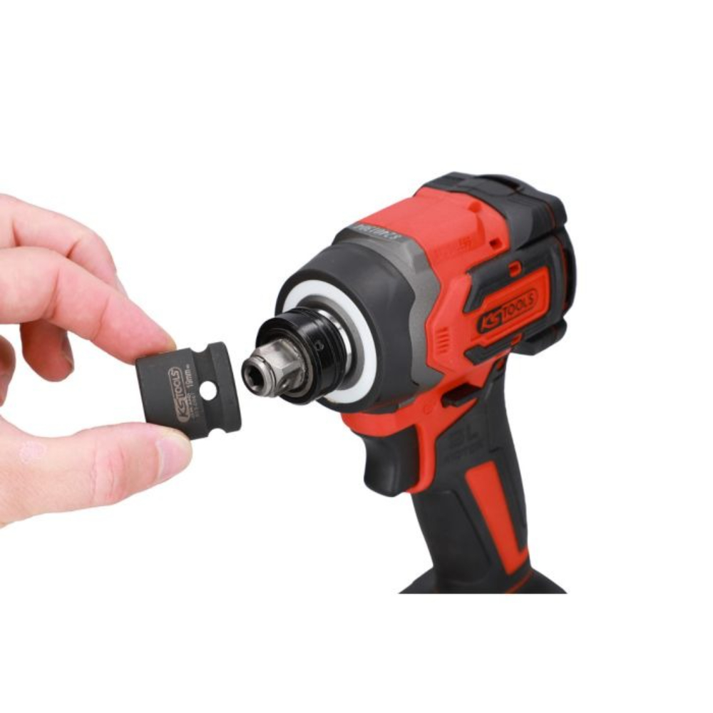 Coffret visseuse à chocs brushless porte-embouts 1/2