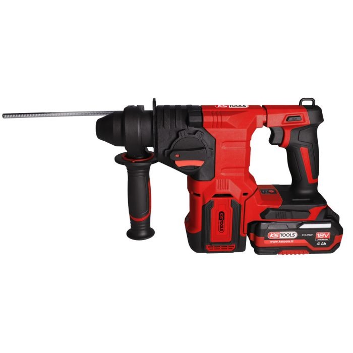 Coffret perforateur brushless 18V 900W 2 batteries et chargeurs KS TOOLS - 515.4750F