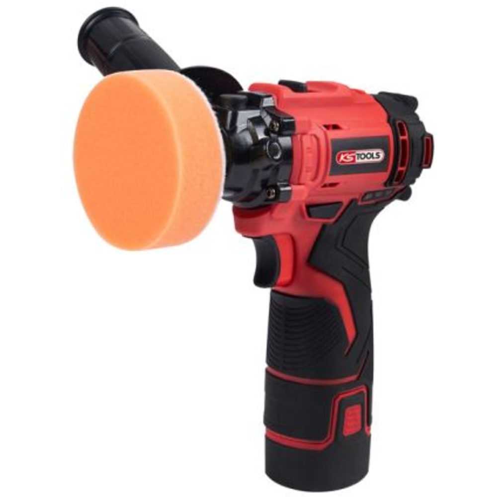 Polisseuse sur batterie 12V avec accessoires KS TOOLS - 515.4760F