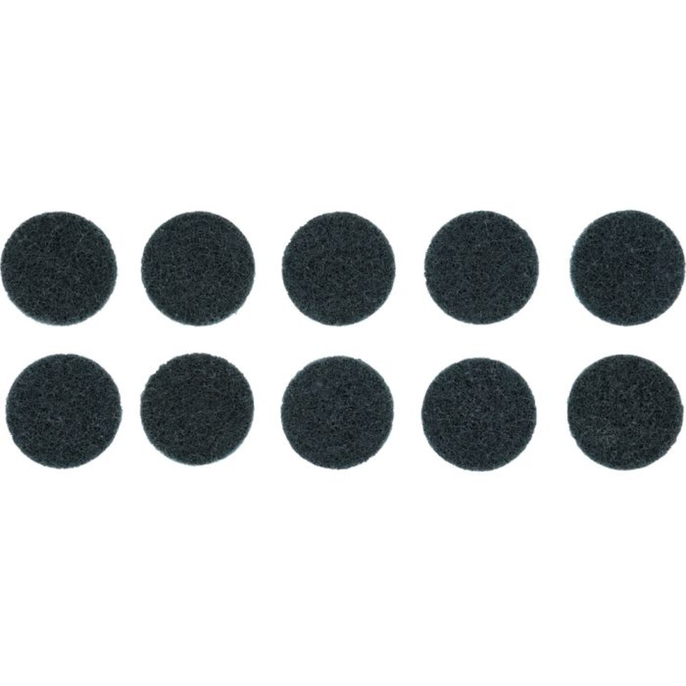 Lot de 10 disques de ponçage bleu 50,0 mm - papier de verre - Grains 300 pour 515.5580 KS TOOLS - 515.5085