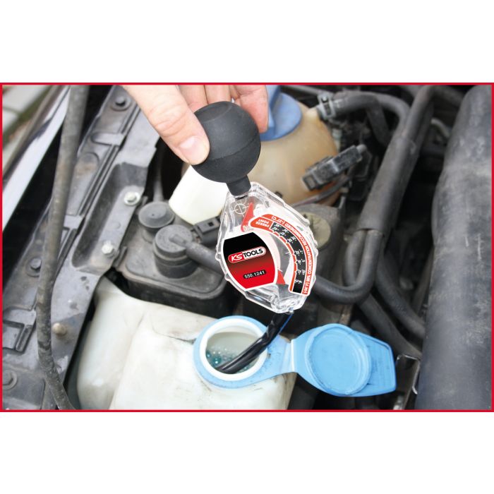 Testeur du taux d'antigel du liquide de refroidissement KS TOOLS - 550.1241