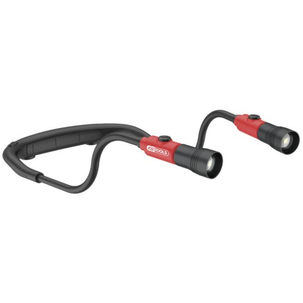 Lampe tour de cou LEDs rechargeable 400 Lumens KS TOOLS - 550.1310F