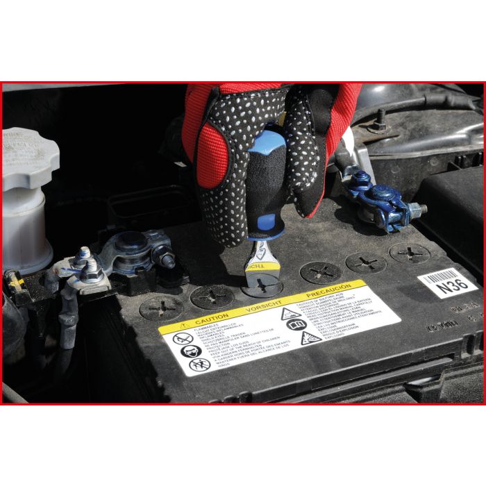 Tournevis pour bouchons de batterie 95mm KS TOOLS - 550.1681