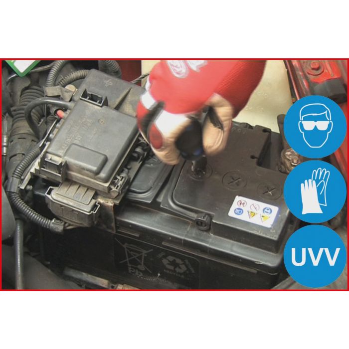 Tournevis pour bouchons de batterie 95mm KS TOOLS - 550.1681