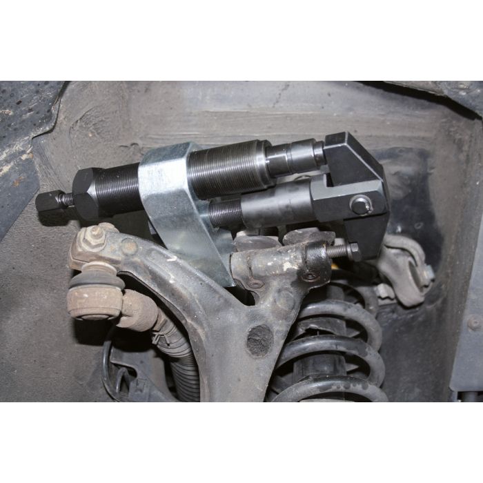 Jeu d'extracteurs de vis de blocage avec vis hydraulique KS TOOLS - 670.0075