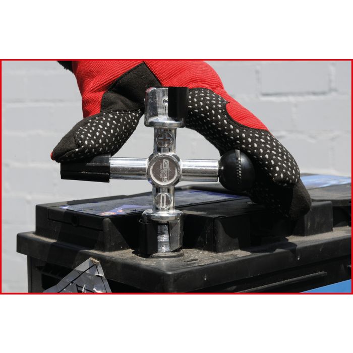 Nettoyeur de cosses de batterie KS TOOLS - 700.1195