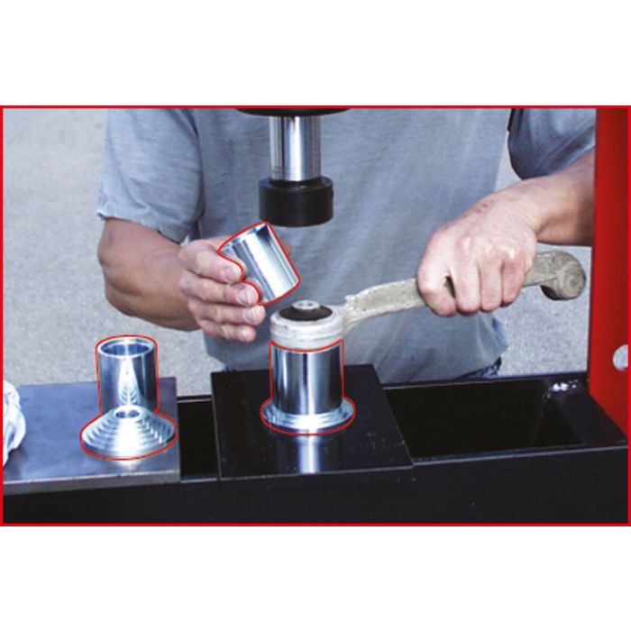 Coffret de douilles de pression étagées 22 pcs KS TOOLS - 700.2355