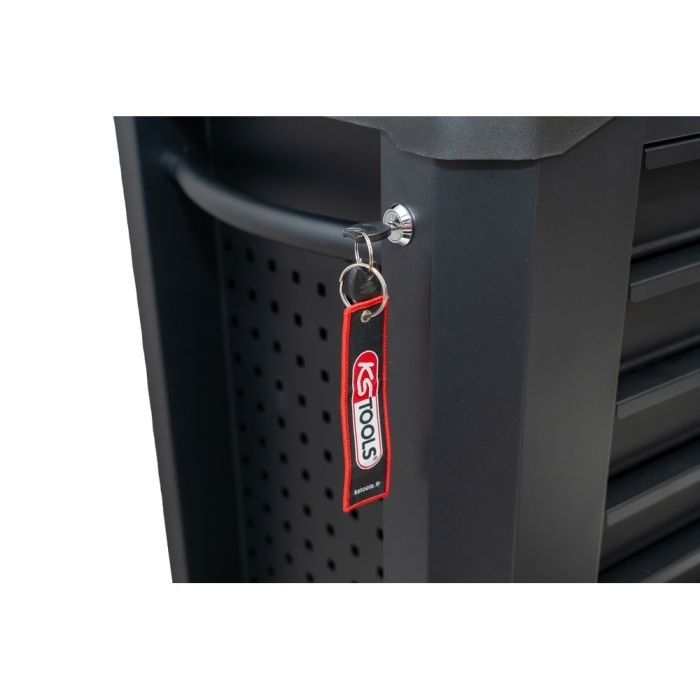 Servante d'atelier One by One 7 tiroirs avec étagères KS TOOLS - 823.0017F