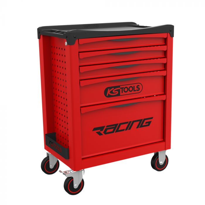 Servante d'atelier RACING KS TOOLS 5 tiroirs + composition 84 pièces - 8555084 KS TOOLS - 855.5084