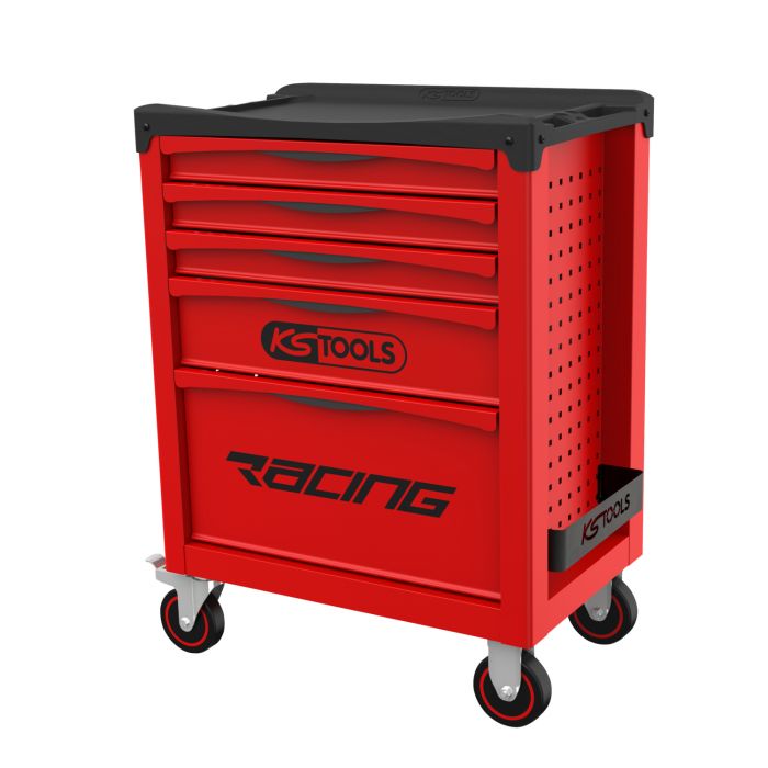 Servante d'atelier RACING KS TOOLS 5 tiroirs + composition 84 pièces - 8555084 KS TOOLS - 855.5084