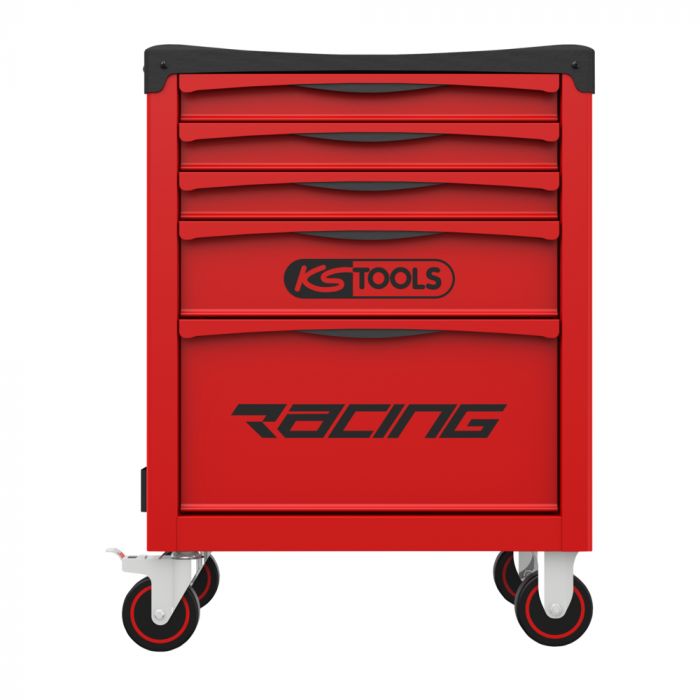 Servante d'atelier RACING KS TOOLS 5 tiroirs + composition 264 pièces - 8555134 KS TOOLS - 855.5134