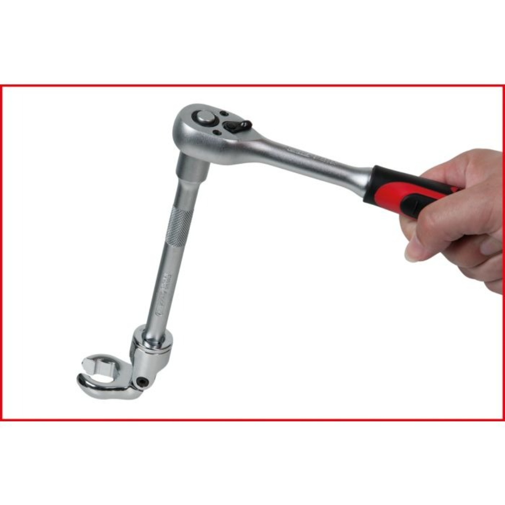 Jeu de clés à tuyauter à tête pivotante 7 pièces KS TOOLS - 911.1750