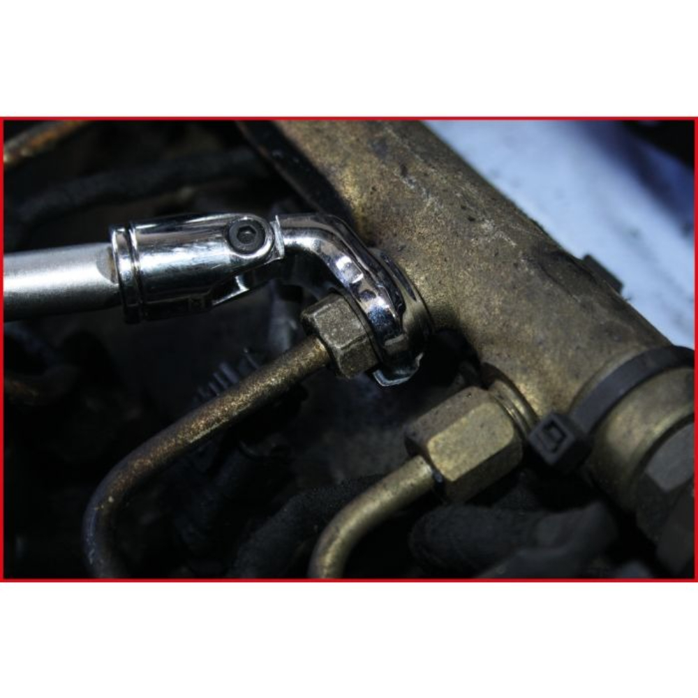 Jeu de clés à tuyauter à tête pivotante 7 pièces KS TOOLS - 911.1750