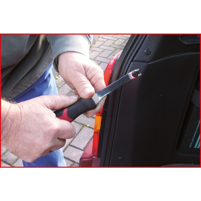 Jeu de 5 outils pour le démontage des garnitures de portières KS TOOLS - 911.8190