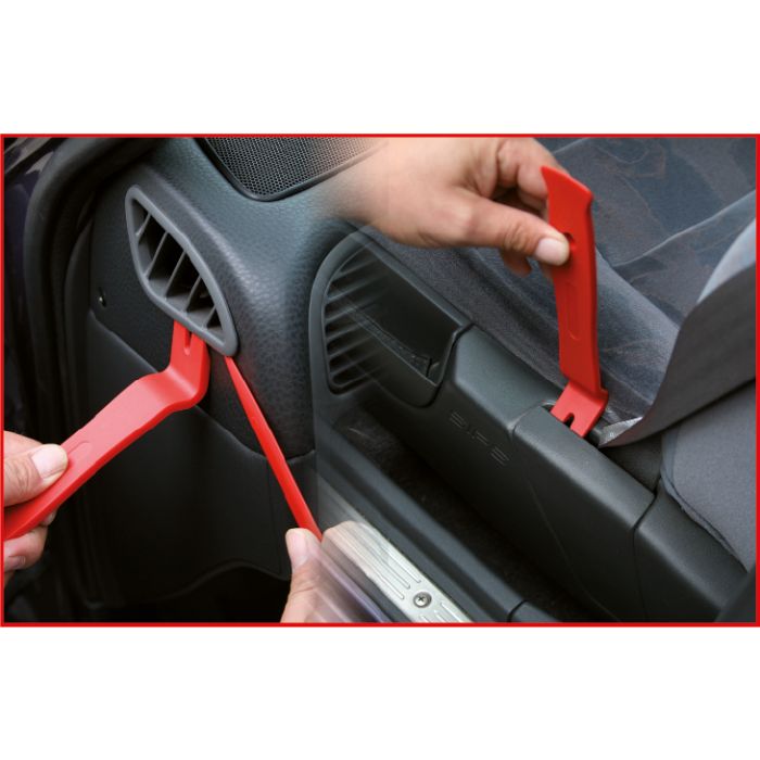 Jeu de leviers plastiques pour garnitures - 11 pièces KS TOOLS - 911.8205