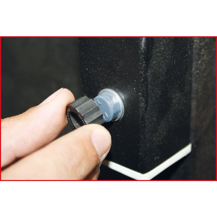 Jeu de bagues d’extraction pour écrous âbimés 12 pièces KS TOOLS - 913.1415