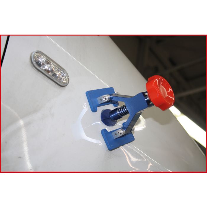 Jeu d'outils de débosselage avec vérin à vis KS TOOLS - 914.0065