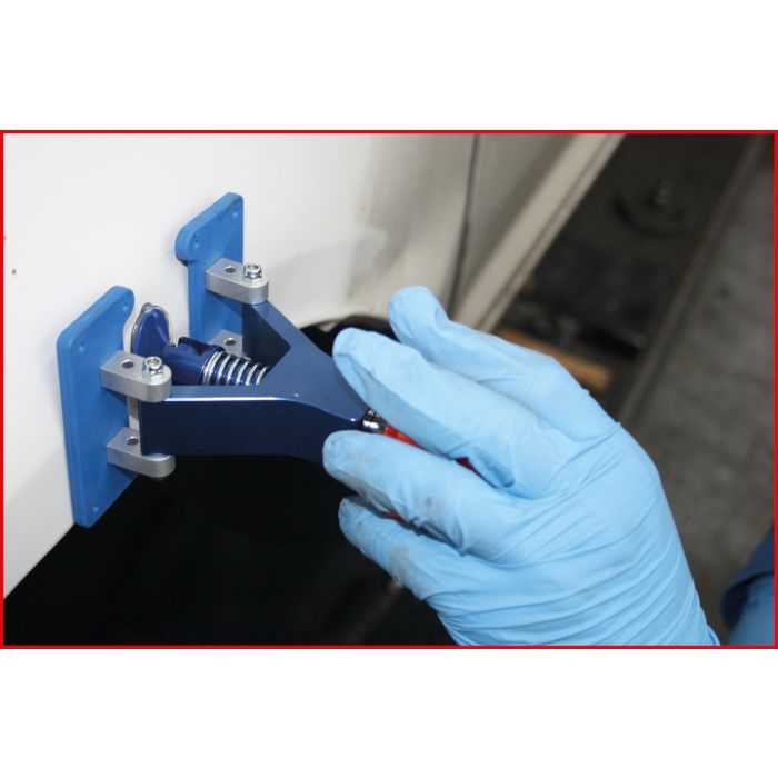 Jeu d'outils de débosselage avec vérin à vis KS TOOLS - 914.0065