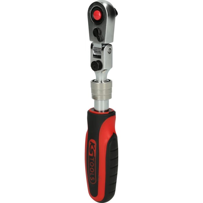 Cliquet téléscopique réversible 1/4'' à tête articulée, 72 dents KSTOOLS - 9141420