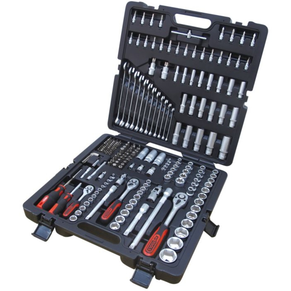 Coffret de douilles et accessoires 1/4
