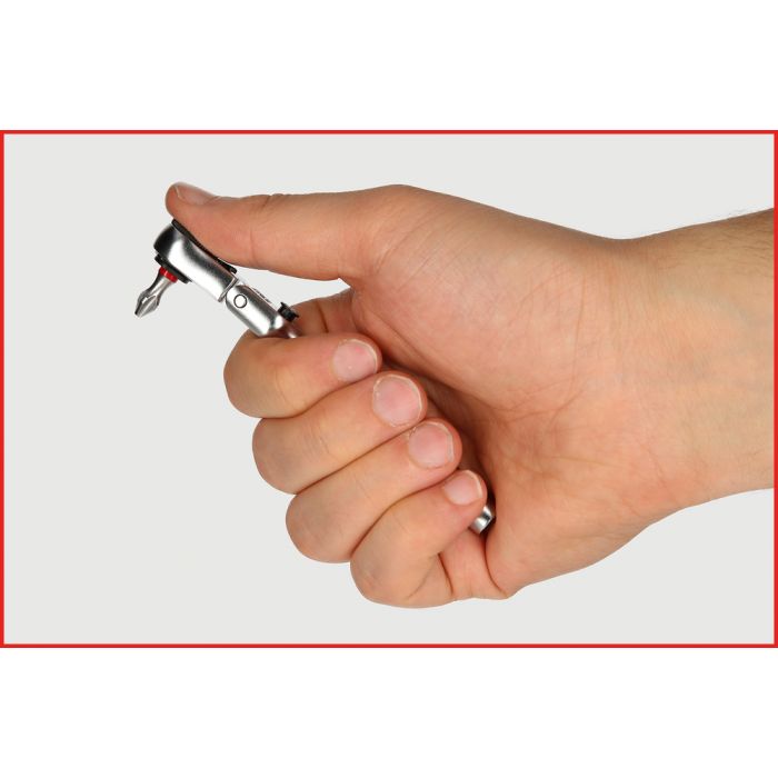 Mini cliquet réversible articulé 1/4’’ 72 dents 119 mm des coffrets 918.3015 et 918.3005 KS TOOLS - 918.1560