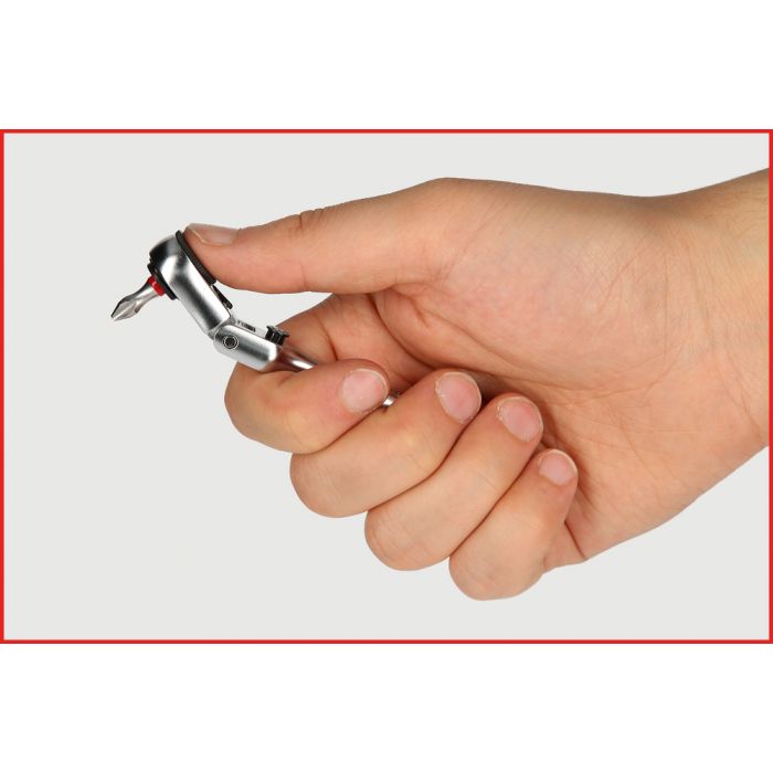 Mini cliquet réversible articulé 1/4’’ 72 dents 119 mm des coffrets 918.3015 et 918.3005 KS TOOLS - 918.1560