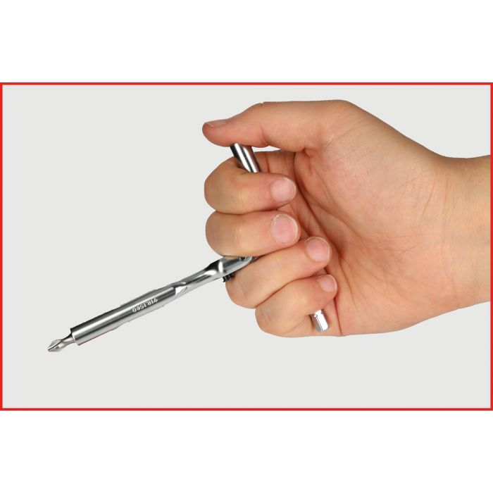Mini cliquet réversible articulé 1/4’’ 72 dents 119 mm des coffrets 918.3015 et 918.3005 KS TOOLS - 918.1560