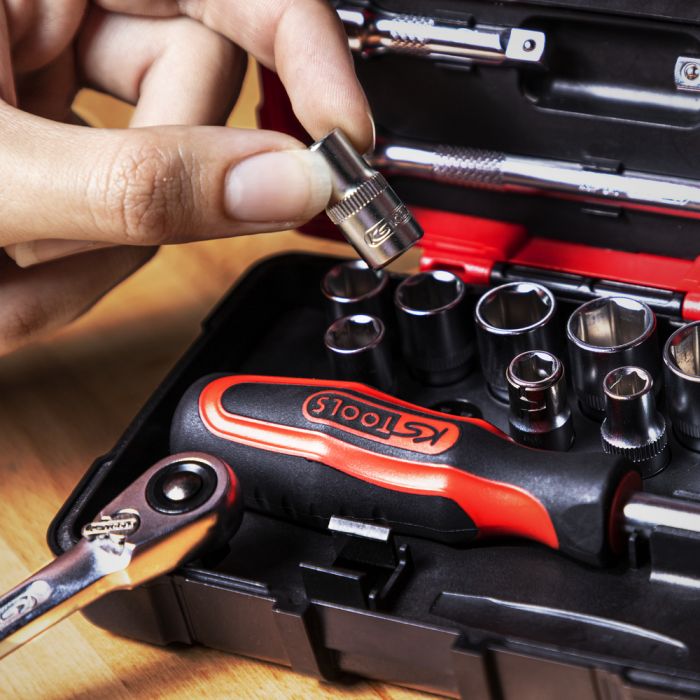 Coffret de 27 douilles et accessoires ULTIMATE 1/4