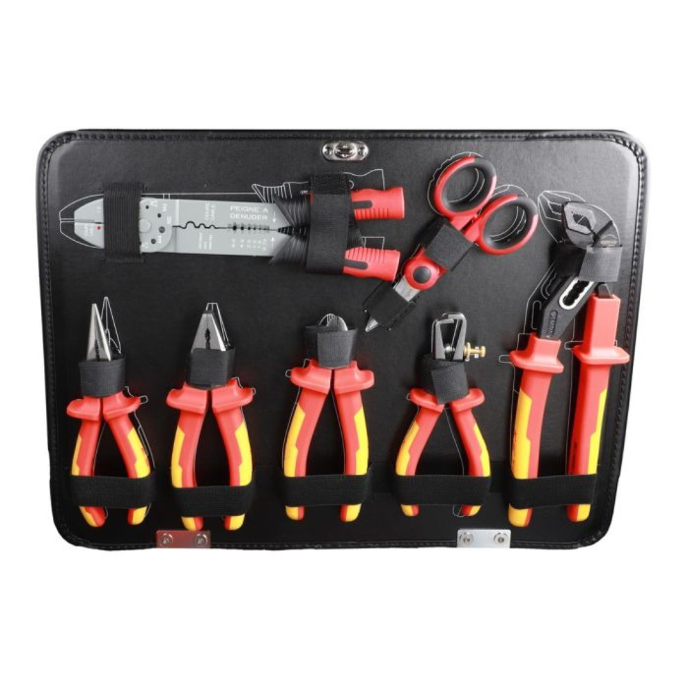 Valise pour électricien et électromécanicien 1/4" + 1/2“ 142 pièces KS TOOLS - 922.0642F