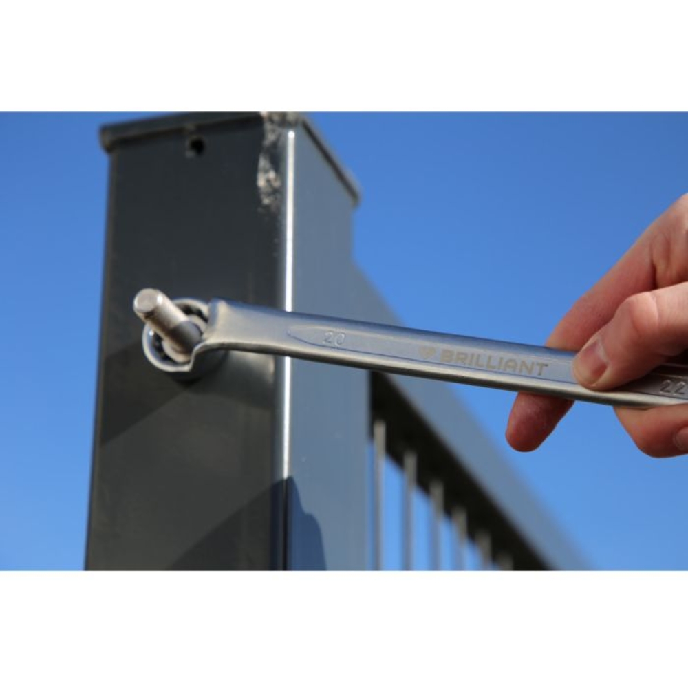 Clé polygonale contre-coudée 20 x 22mm BRILLIANT TOOLS - KS TOOLS - BT012907