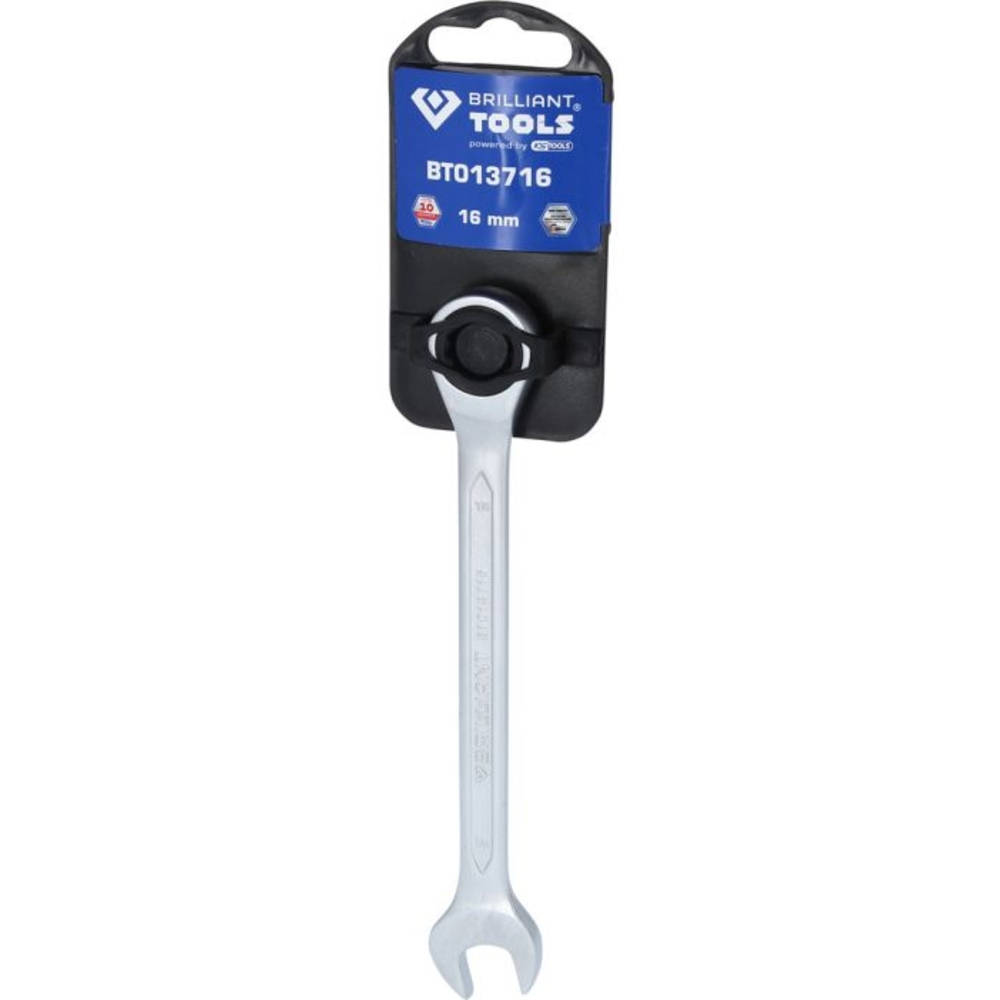 Clé mixte droite à cliquet 16mm BRILLIANT TOOLS - KS TOOLS - BT013716