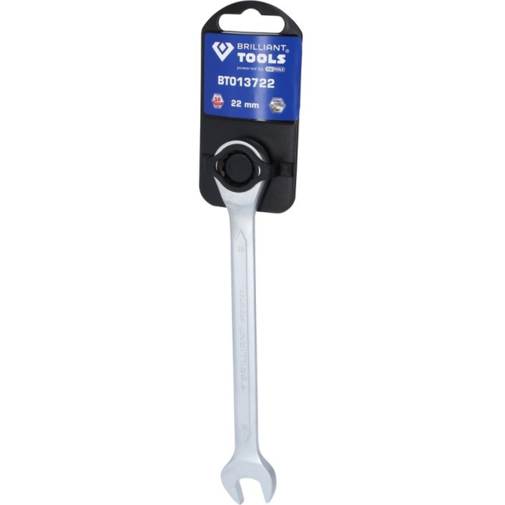 Clé mixte droite à cliquet 22mm BRILLIANT TOOLS - KS TOOLS - BT013722