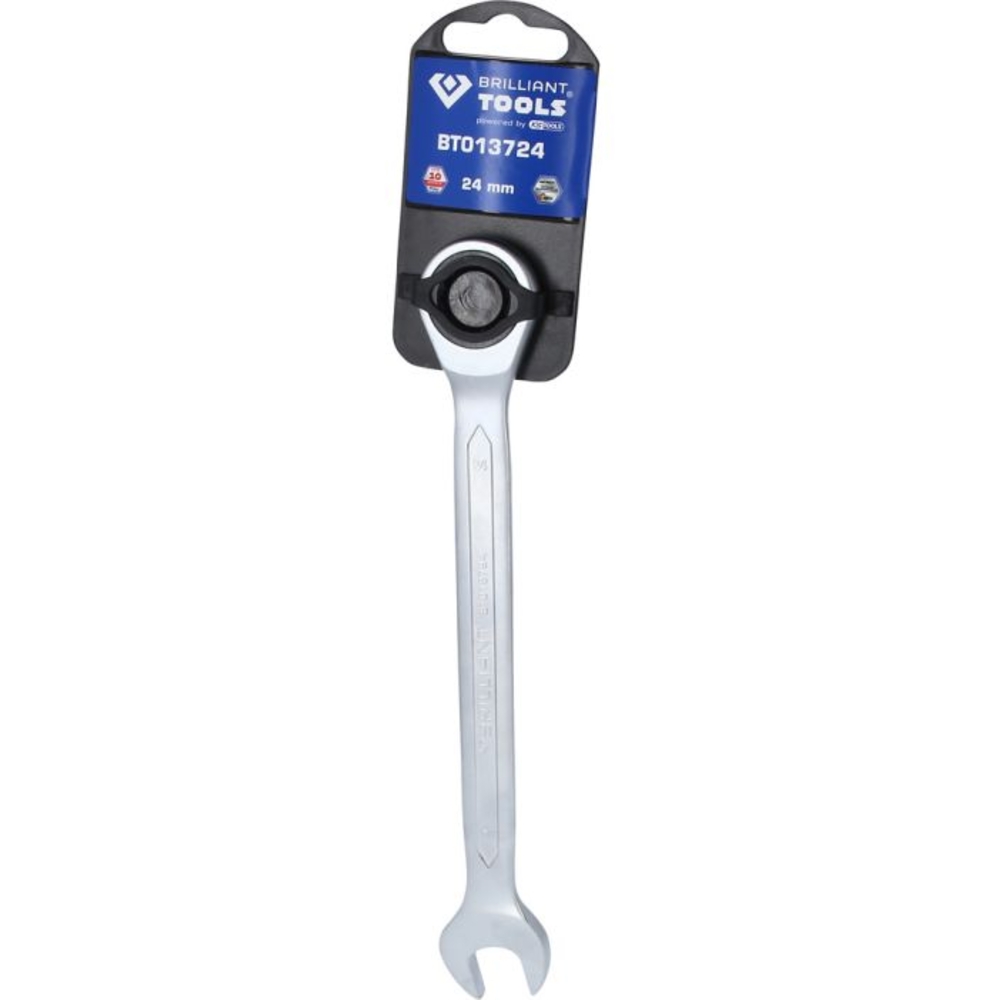 Clé mixte droite à cliquet 24mm BRILLIANT TOOLS - KS TOOLS - BT013724