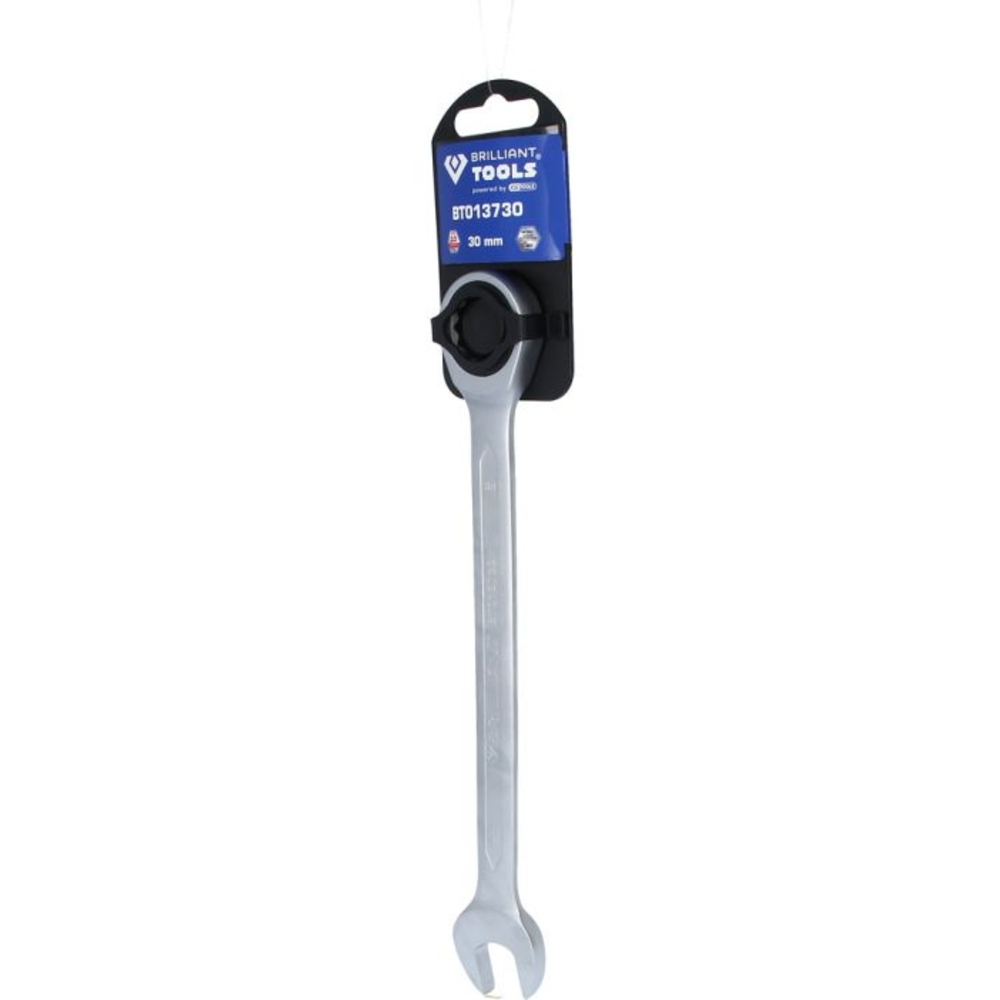 Clé mixte droite à cliquet 30mm BRILLIANT TOOLS - KS TOOLS - BT013730