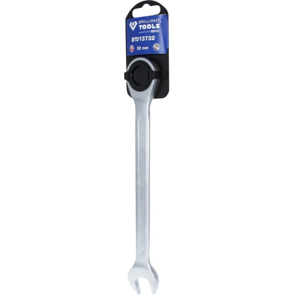 Clé mixte droite à cliquet 32mm BRILLIANT TOOLS - KS TOOLS - BT013732