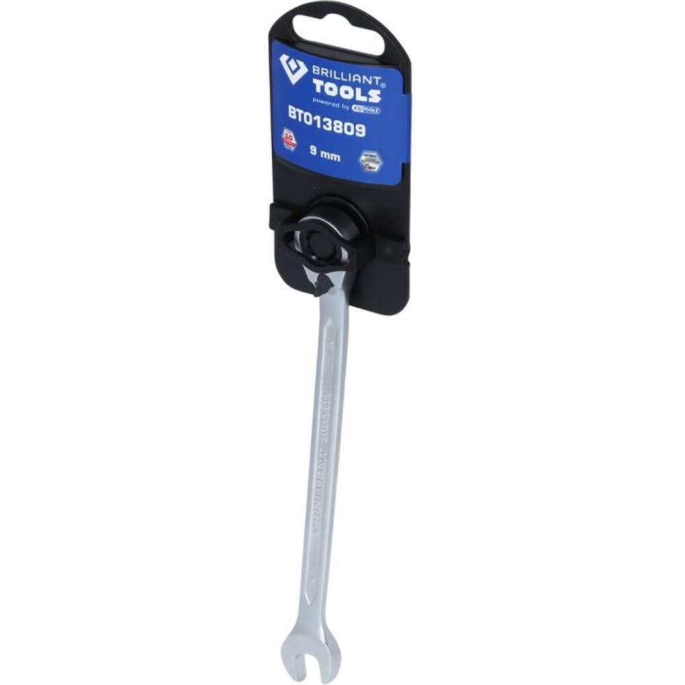 Clé mixte à cliquet réversible 9mm BRILLIANT TOOLS - KS TOOLS - BT013809