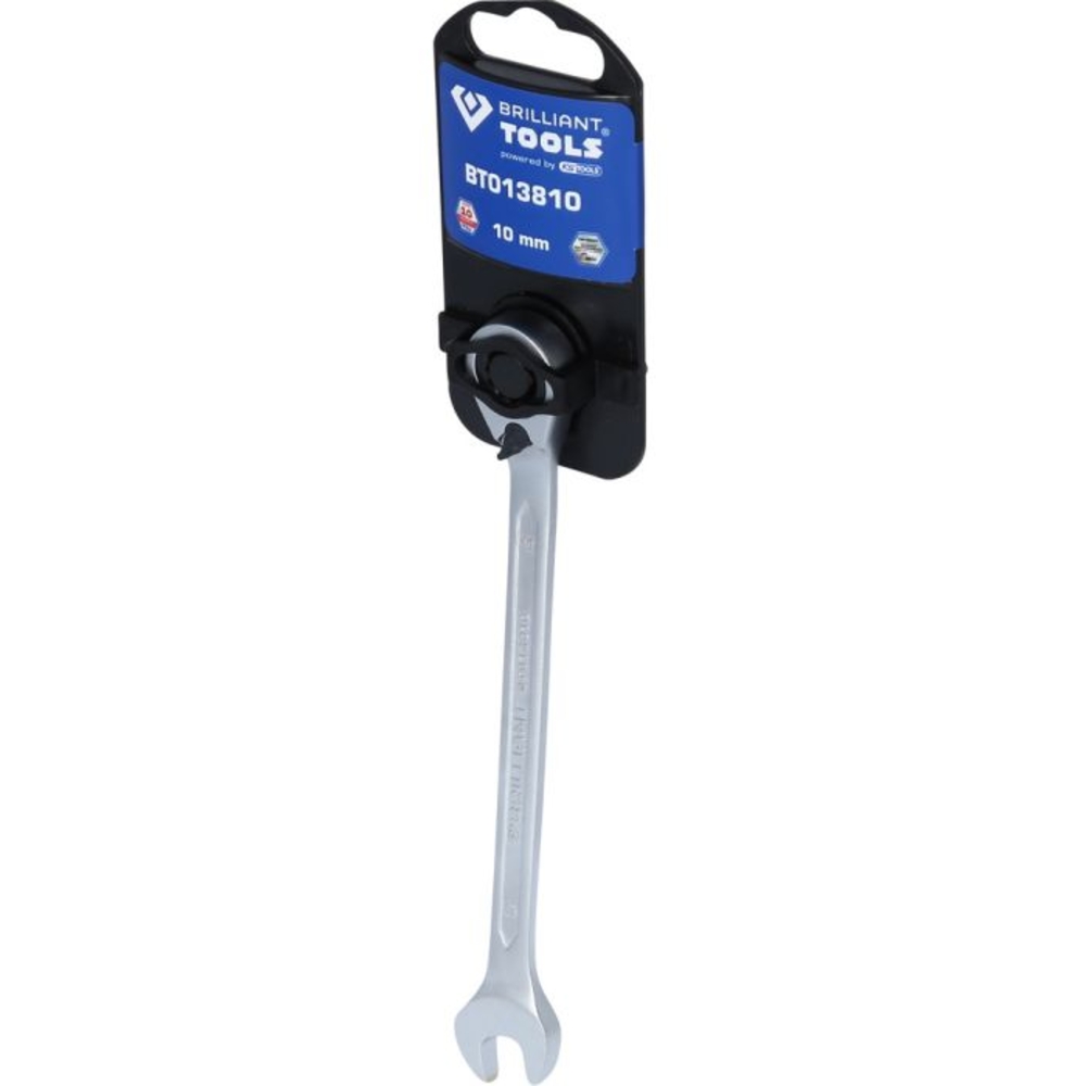 Clé mixte à cliquet réversible 10mm BRILLIANT TOOLS - KS TOOLS - BT013810
