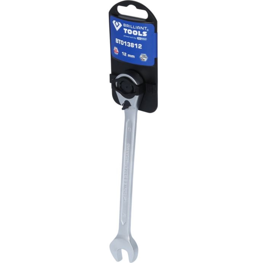 Clé mixte à cliquet réversible 12mm BRILLIANT TOOLS - KS TOOLS - BT013812