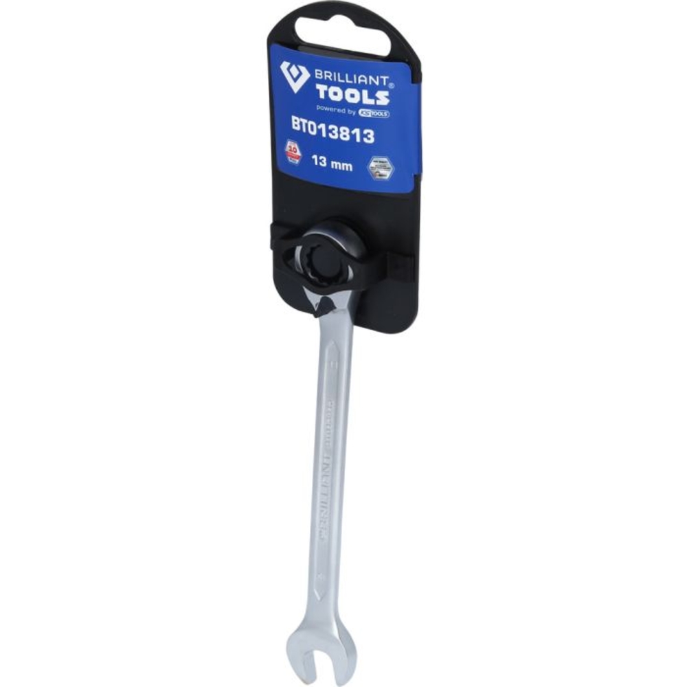 Clé mixte à cliquet réversible 13mm BRILLIANT TOOLS - KS TOOLS - BT013813