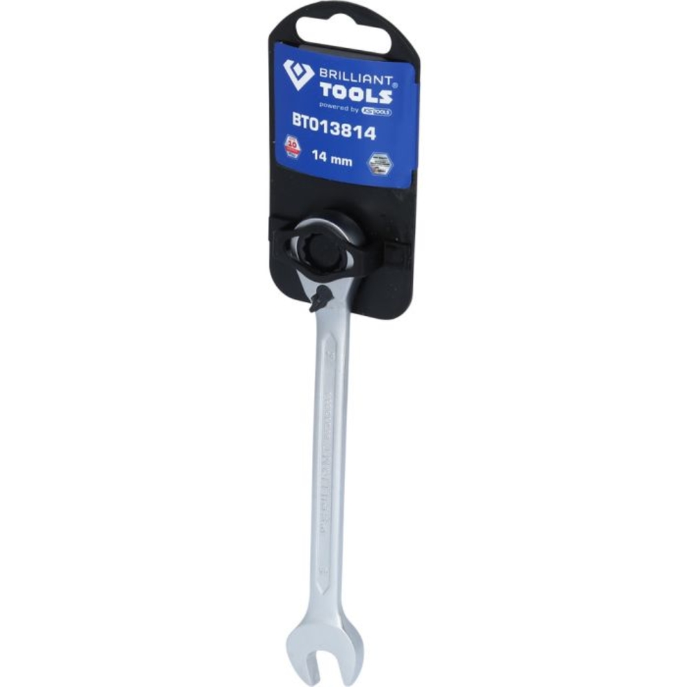 Clé mixte à cliquet réversible 14mm BRILLIANT TOOLS - KS TOOLS - BT013814