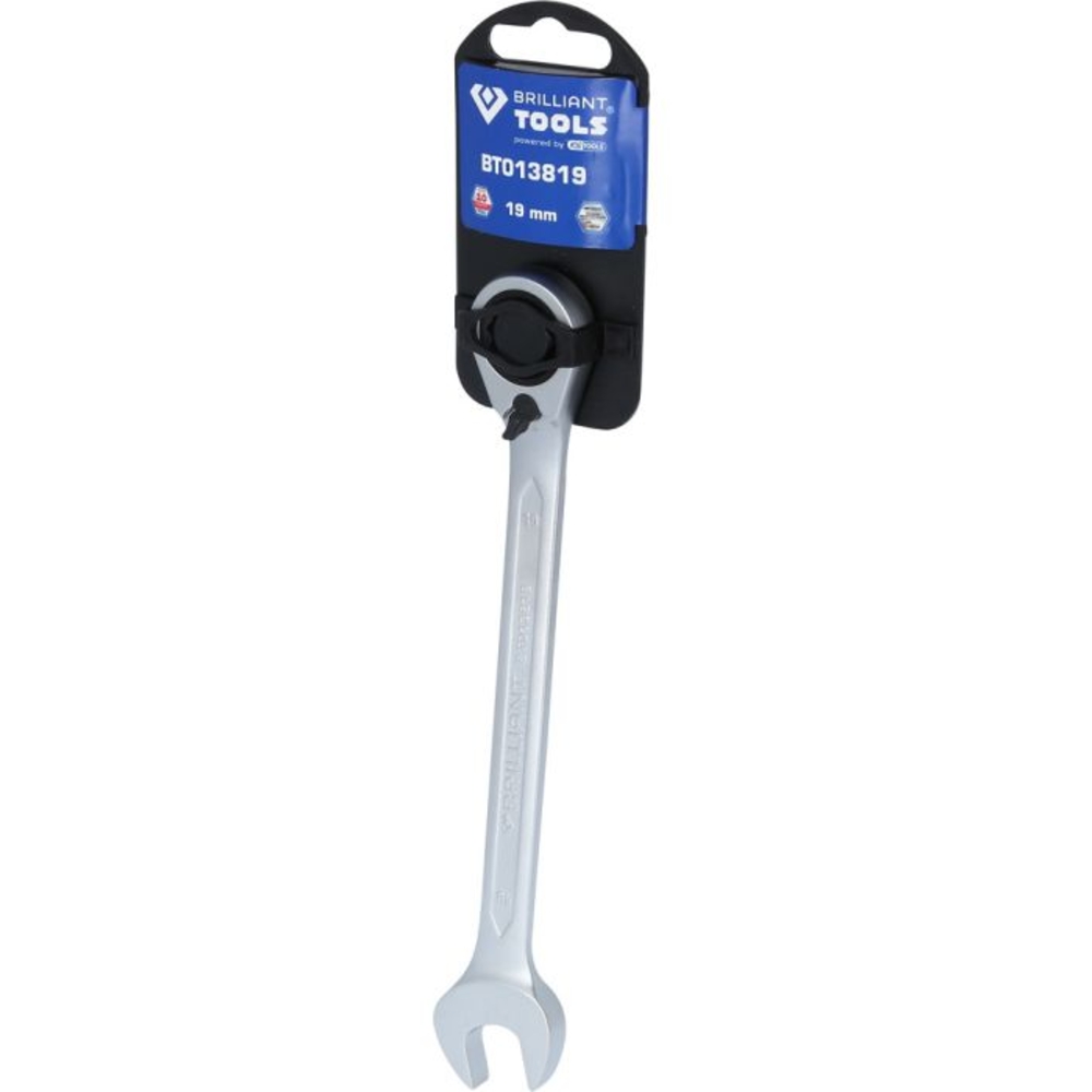 Clé mixte à cliquet réversible 19mm BRILLIANT TOOLS - KS TOOLS - BT013819