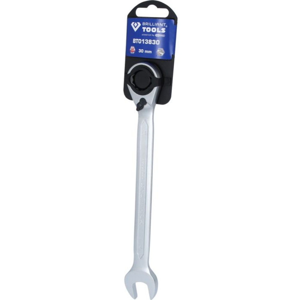 Clé mixte à cliquet réversible 30mm BRILLIANT TOOLS - KS TOOLS - BT013830